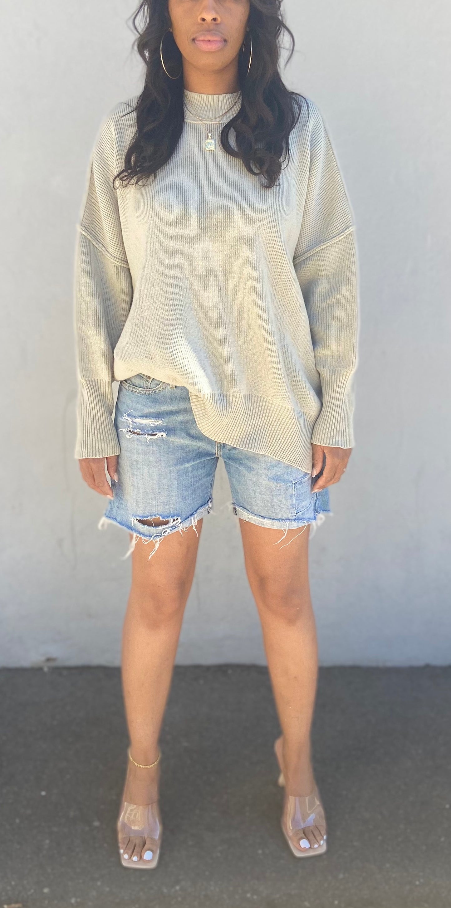 SUNSET TUNIC (SAGE)