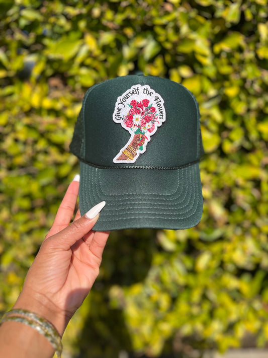 Flowers Trucker Hat