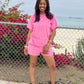 Boardwalk Set | Terry Cloth Short Set