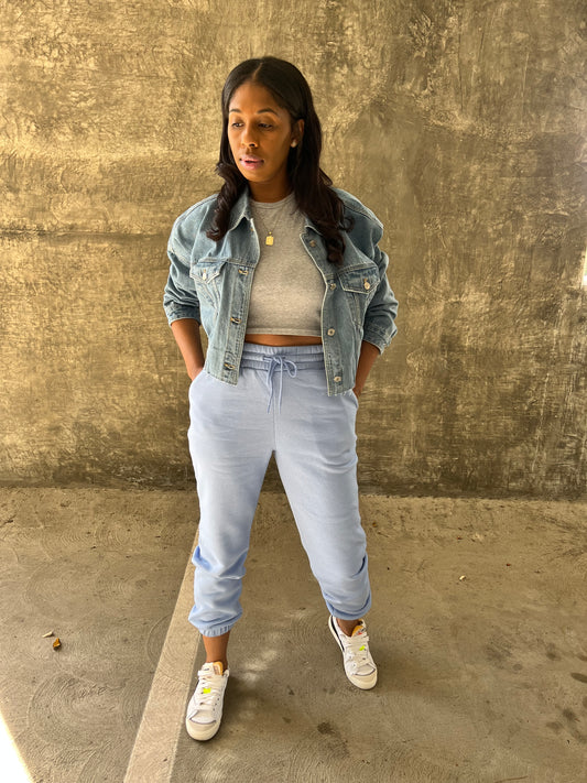 Cali Gurl Denim Jacket - Medium Wash