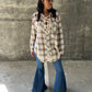 DOWNTOWN FLANNEL TOP