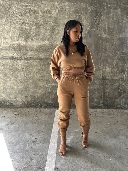 The Weekend Jogger Set | Mocha