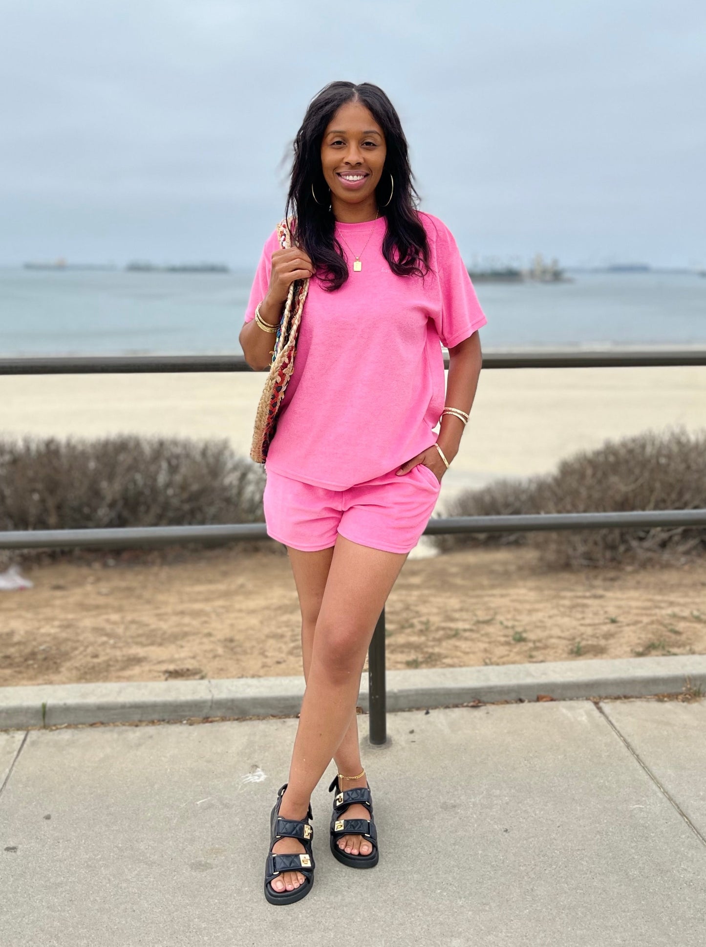Boardwalk Set | Terry Cloth Short Set