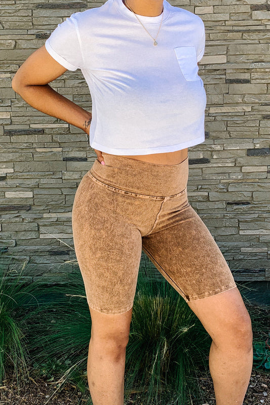 VENICE "CINNAMON" BIKER SHORT